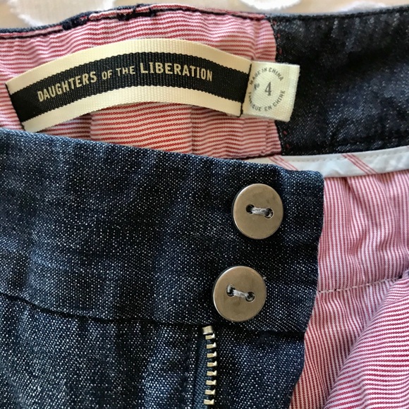 Daughters of the Liberation wide leg size 4 jeans - Picture 2 of 7